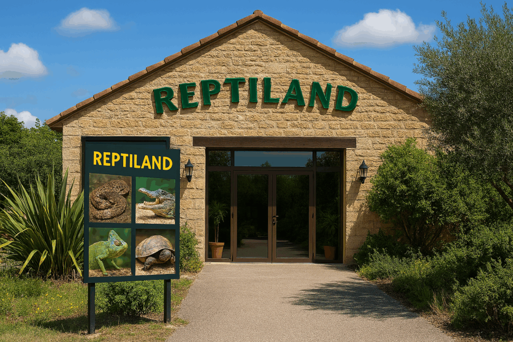 Entrée de reptiland